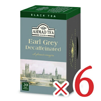 富永貿易 AHMAD TEA デカフェ アールグレイ ティーバッグ20P