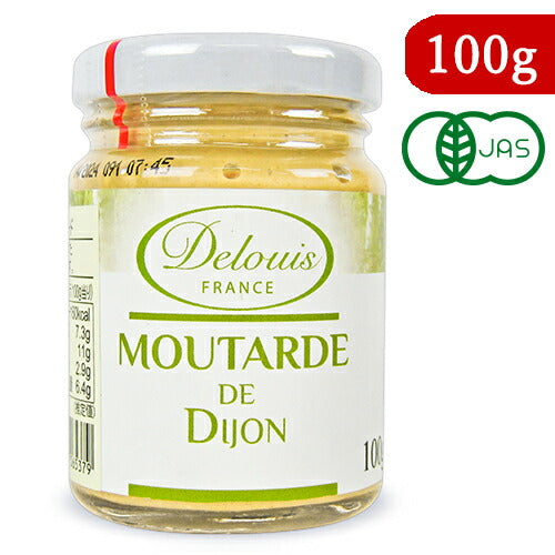 DELOUISドゥルイオーガニックディジョンマスタード100g有機JAS