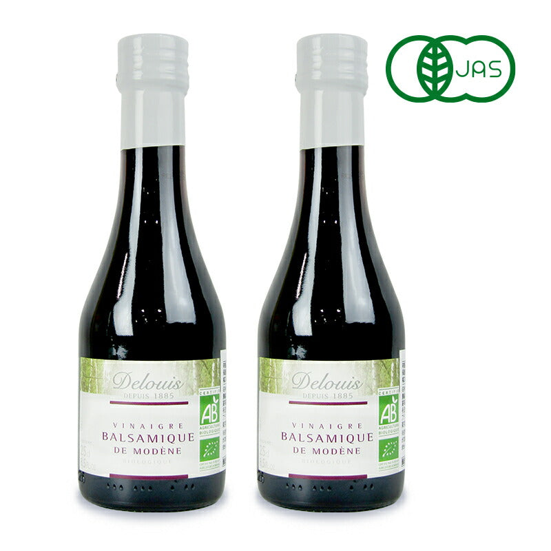 【最大2000円OFFクーポン配布中!楽天スーパーSALE】《送料無料》ドゥルイオーガニックバルサミコビネガー250ml×2本有機JAS