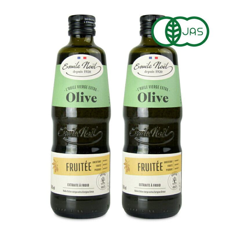 エミールノエルオーガニックエキストラヴァージンオリーブオイルフルーティー500ml