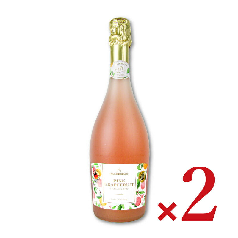 【マラソン限定!最大2000円OFFクーポン配布中!】【期間限定ポイント2倍】カトレンブルガーピンクグレープフルーツ・スパークリングワイン750ml