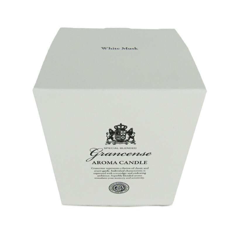 グランセンスアロマキャンドルホワイトムスク