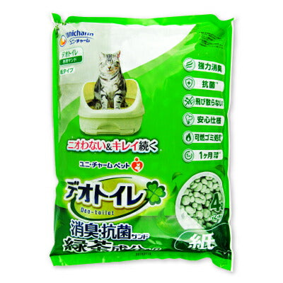 ユニ・チャームデオトイレ緑茶消臭サンド4L