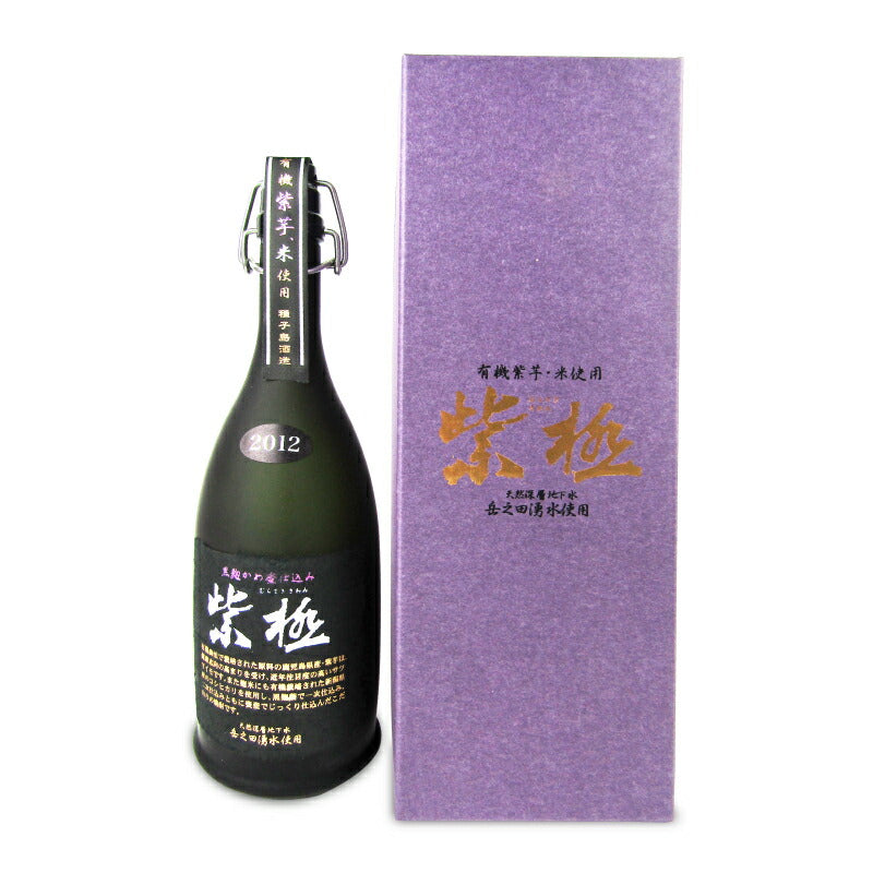 種子島酒造黒麹かめ壺仕込み紫極720ml