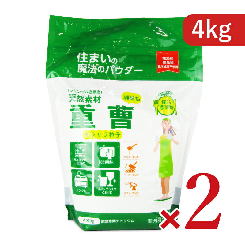 【34時間限定!食フェスクーポン配布中!】丹羽久住まいの魔法のパウダー重曹4kg