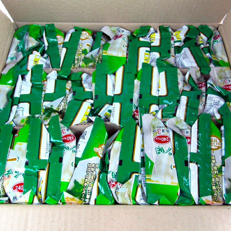 【月初34時間限定!最大2200円OFFクーポン配布中!】インターフレッシュフォーチキンスープ味袋麺60g×30個