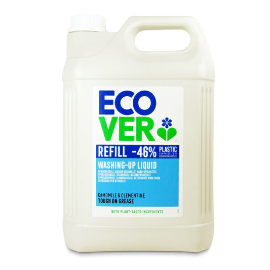 【マラソン限定!最大2000円OFFクーポン配布中!】《送料無料》エコベール食器用洗剤カモミール大容量5000ml