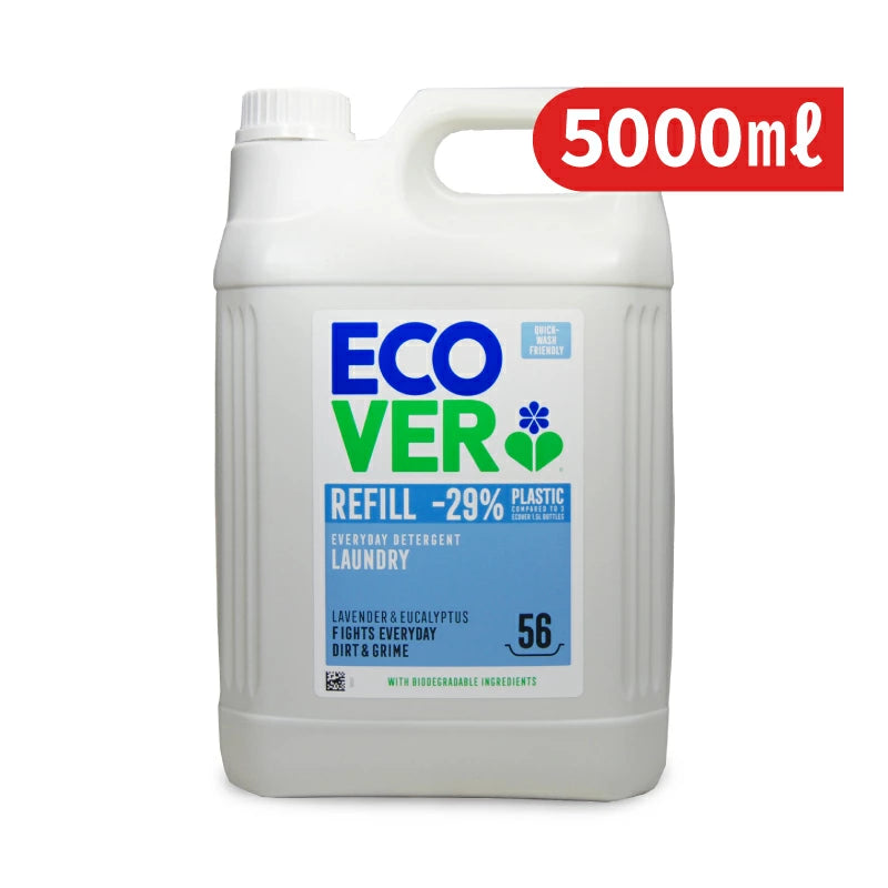エコベール ランドリーリキッド 大容量パック 5000ml – にっぽん