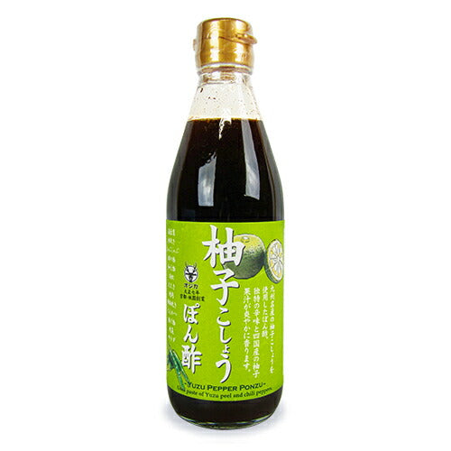 【3月1日限定!最大2,000円OFFクーポン配布中】オジカソース工業柚子こしょうぽん酢360ml