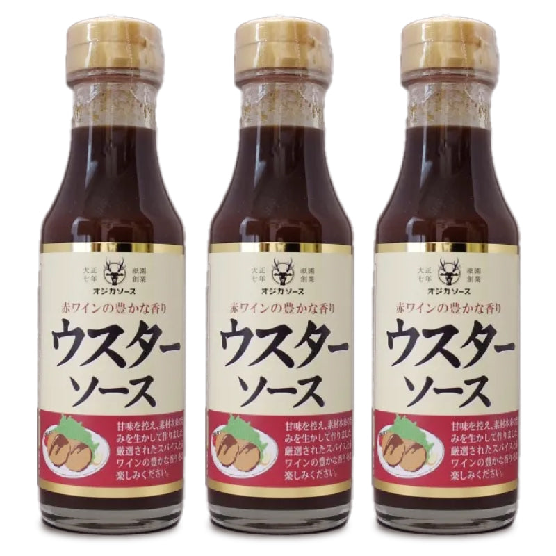 オジカソース工業 ウスターソース 200ml 瓶