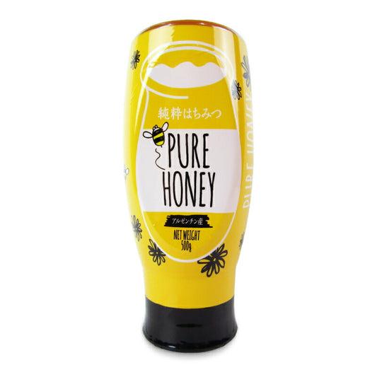 【マラソン限定!!最大2000円OFFクーポン配布中!!】鹿野養蜂園アルゼンチン産純粋はちみつ500gポリ