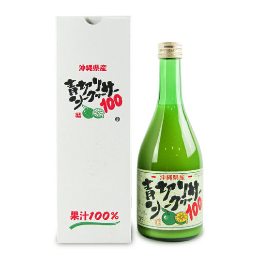沖縄特産販売青切りシークヮーサー100500ml