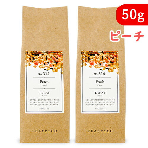 TEAtriCO ティート ピーチ 50g フルーツティー ティートリコ