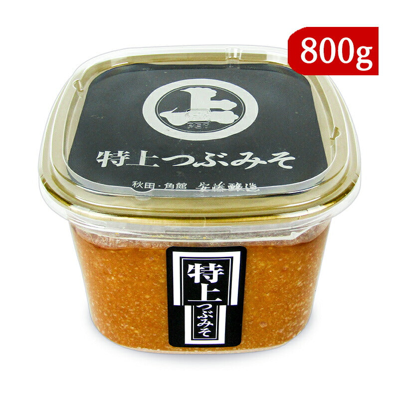 安藤醸造特上つぶみそ800g