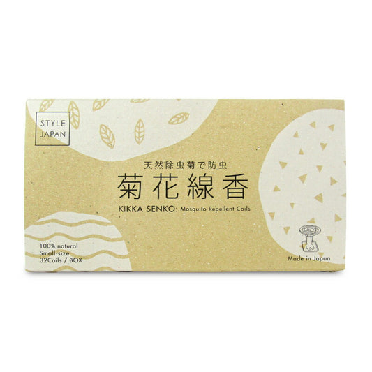 【月初め34時間限定!最大2160円OFFクーポンプレゼント!】【ミライスタイル】STYLEJAPANオリジナル菊花線香丸型ミニサイズ8巻×4