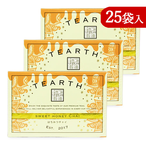 ティーアース はちみつチャイ ティーバッグ 2g×25袋入り TEARTH