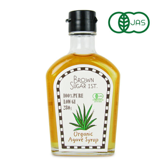 【マラソン限定!最大2200円OFFクーポン配布中!】ブラウンシュガーファーストオーガニックアガベシロップ280g