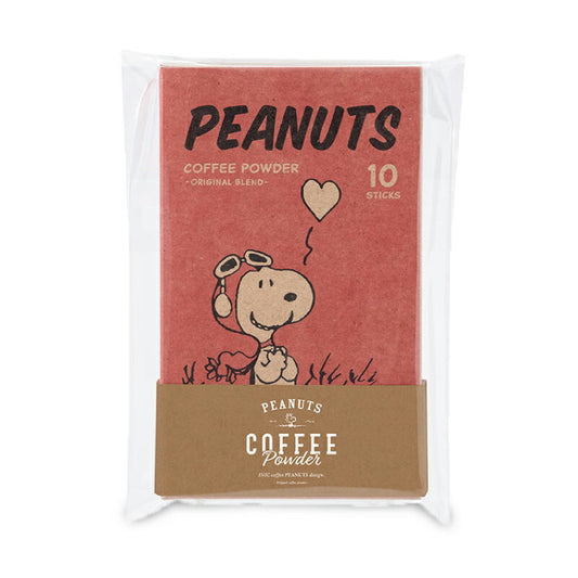 【マラソン限定!最大2000円OFFクーポン配布中!】パウダーフーズフォレストスヌーピーコーヒースティックオリジナルブレンド4g×10本