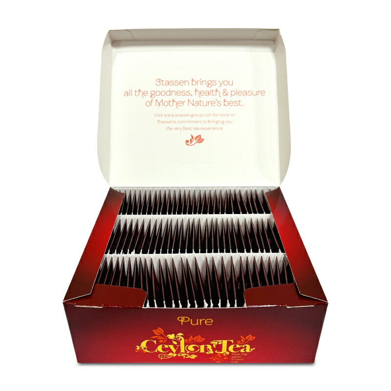 【大感謝祭限定!最大2000円OFFクーポン配布中!】Stassenスタッセンピュアセイロンティー2g×100袋ティーバッグ