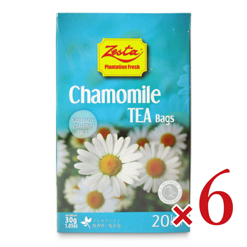 《送料無料》ゼスタカモミールティ1.5g×20TB×6個