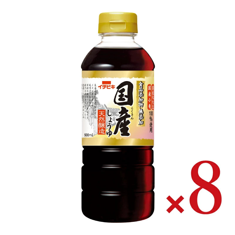 イチビキ 無添加国産しょうゆ 500ml