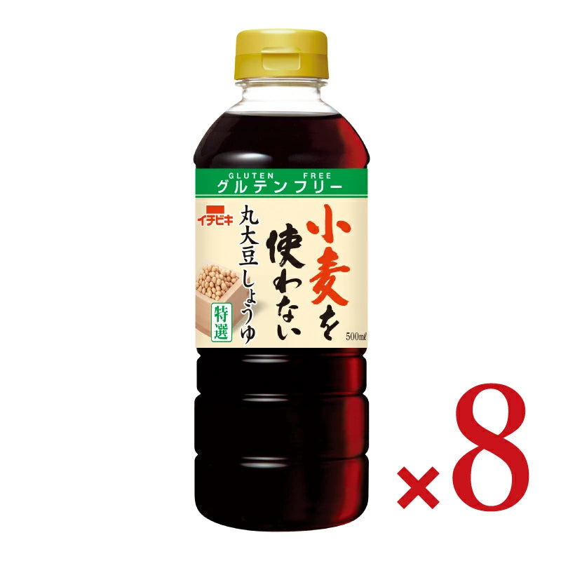 イチビキ 小麦を使わない丸大豆しょうゆ 500ml