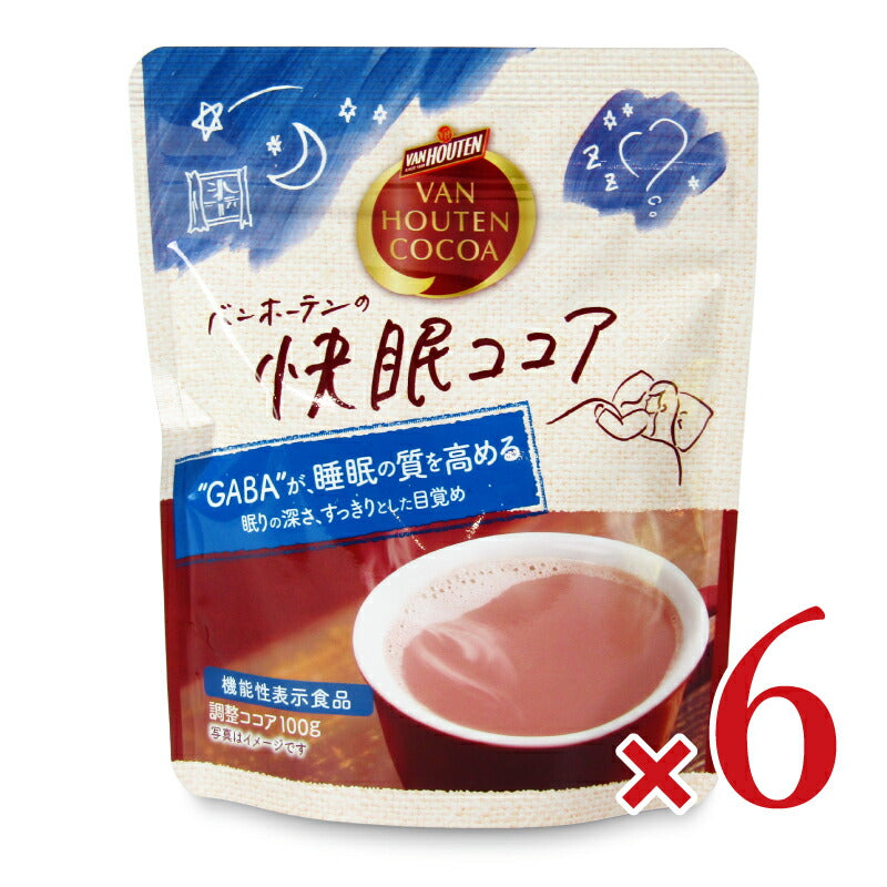 【スーパーSALE限定!最大2000円OFFクーポン配布中!】片岡物産 バンホーテンの快眠ココア 100g