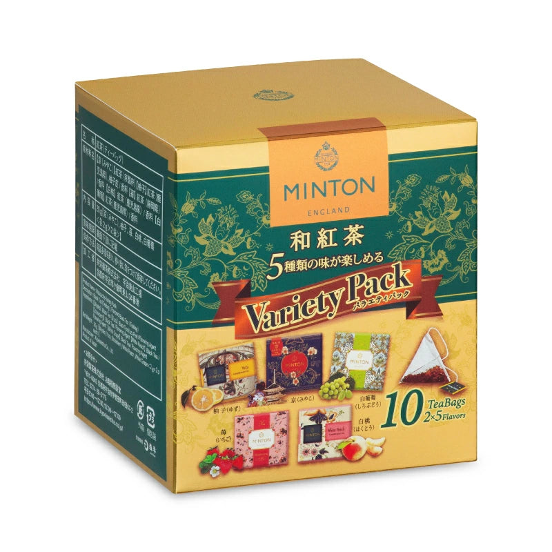 共栄製茶 MINTON 和紅茶 バラエティパック 5種×2P – にっぽん津々浦々