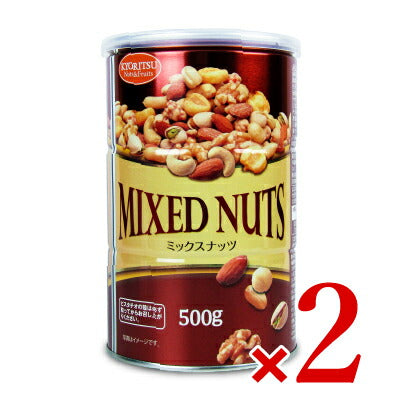 【2月1日限定!食フェスクーポン配布中】共立食品ミックスナッツ缶オリジナル500g