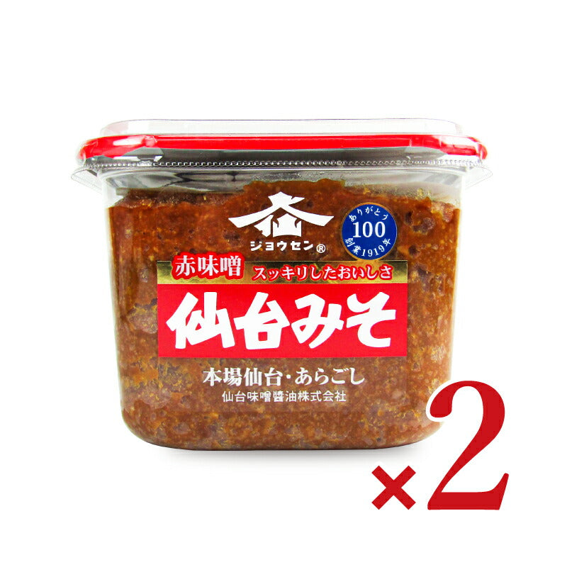 【マラソン限定!最大2000円OFFクーポン配布中!】仙台味噌醤油ジョウセン本場仙台味噌750g