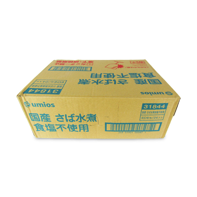 Umios さば水煮食塩不使用 190g×24個 ケース販売