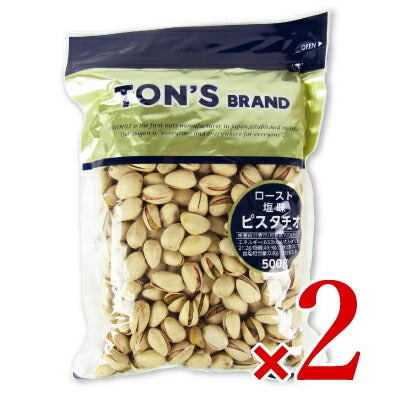 【マラソン限定!!最大2000円OFFクーポン配布中】東洋ナッツ食品トンTON'Sピスタチオ500g