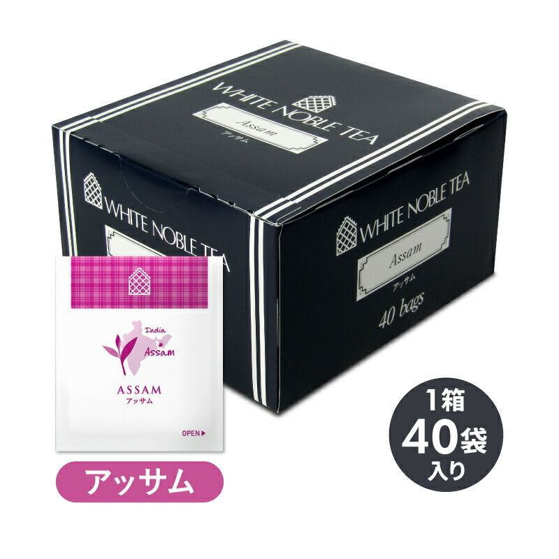 三井農林ホワイトノーブルアッサムティーバッグ紅茶40袋入