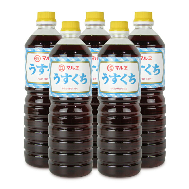 マルエ醤油うすくち1L