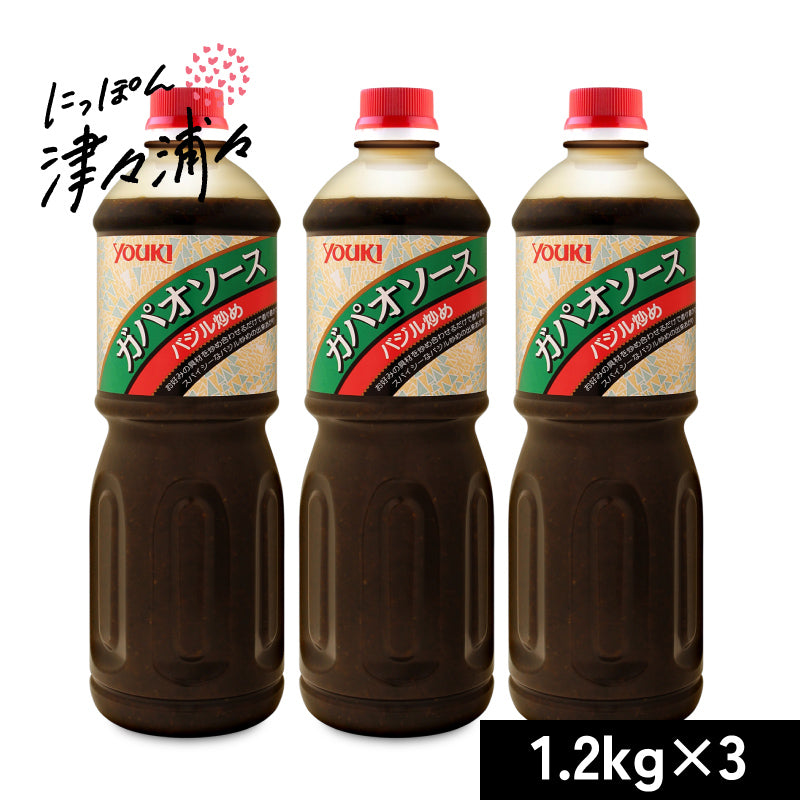 ユウキ食品 ガパオソース(バジル炒め)1.2kg