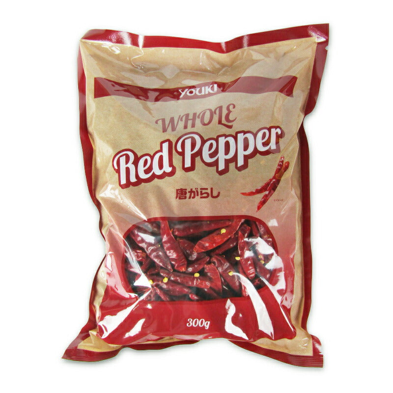 【最大2200円OFFのスーパーSALE限定クーポン配布中!】ユウキ食品唐がらし(サヤ)300g