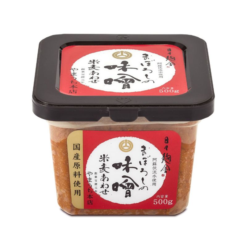 まぼろしの味噌 米麦あわせ 500g 山内本店 – にっぽん津々浦々｜本店
