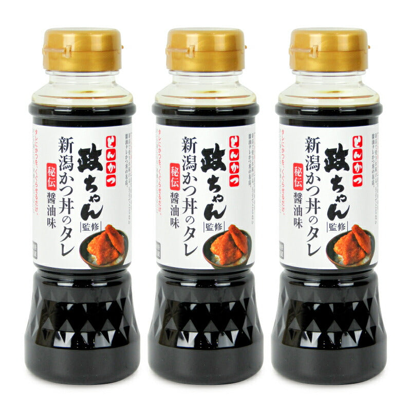 【マラソン限定!最大2000円OFFクーポン配布中!】山崎醸造政ちゃん新潟かつ丼のタレ200ml