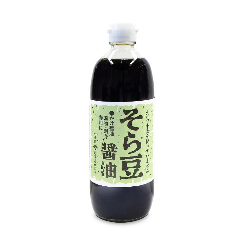 高橋商店 そら豆醤油 500ml