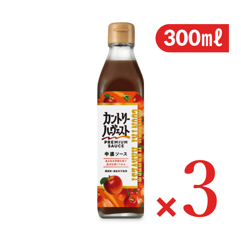 高橋ソース カントリーハーベスト中濃ソース 300ml