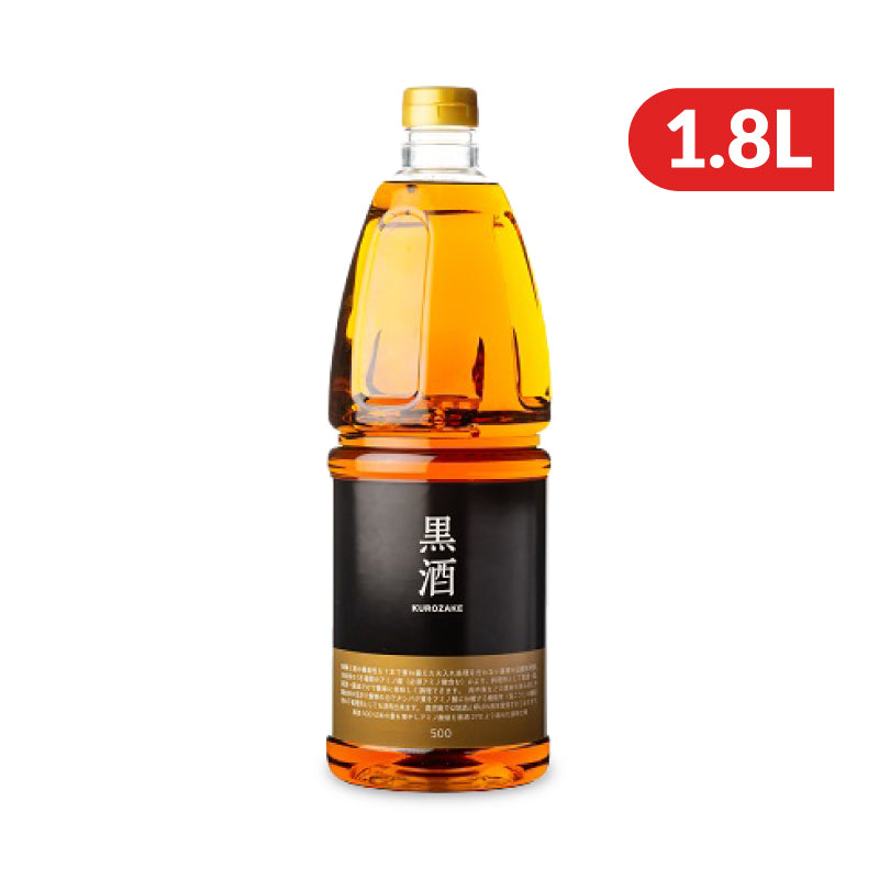 東酒造 黒酒500（金ラベル）ペット 1800ml 料理酒 灰持酒 – にっぽん