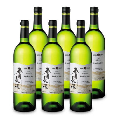 【マラソン限定!最大2,000円OFFクーポン配布中】《送料無料》エーデルワイン五月長根リースリングリオン白750ml×6本