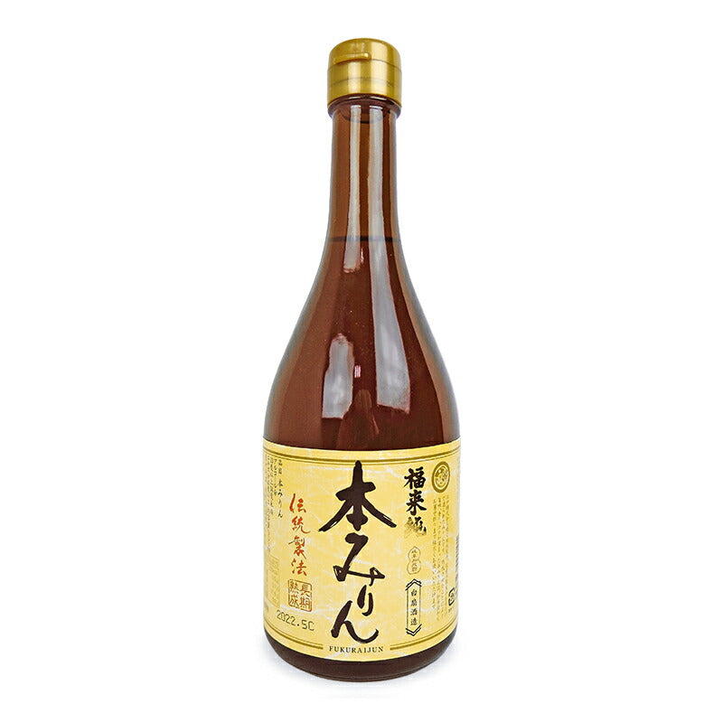 白扇酒造 福来純 伝統製法 熟成本みりん 500ml 熟成3年 – にっぽん