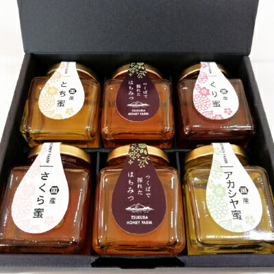 にっぽん津々浦々 国産蜂蜜物語 (国産はちみつ100g × 6個) ギフト