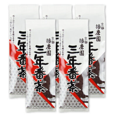播磨園 三年番茶 160g リーフティー
