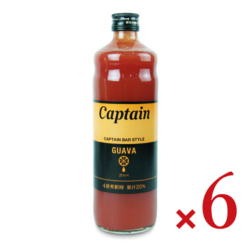 中村商店 キャプテングァバ 600ml