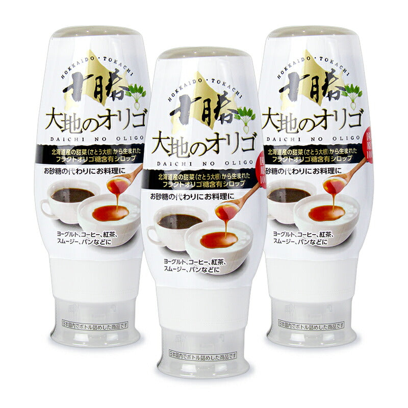 【マラソン限定!最大2,000円OFFクーポン配布中!】加藤美蜂園本舗十勝大地のオリゴ300g×3本