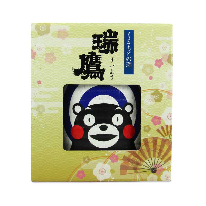 【スーパーSALE限定!最大2000円OFFクーポン配布中】《送料無料》瑞鷹くまもと菰樽(くまモン絵入)1.8L