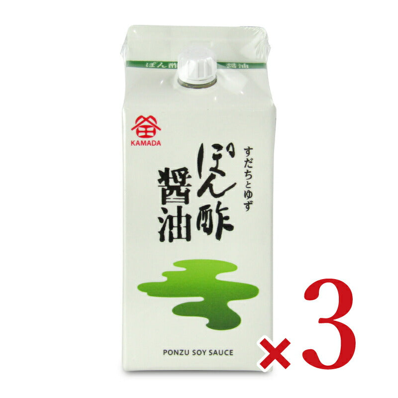 【最大2200円OFFのスーパーSALE限定クーポン配布中!】鎌田醤油ぽん酢醤油200ml