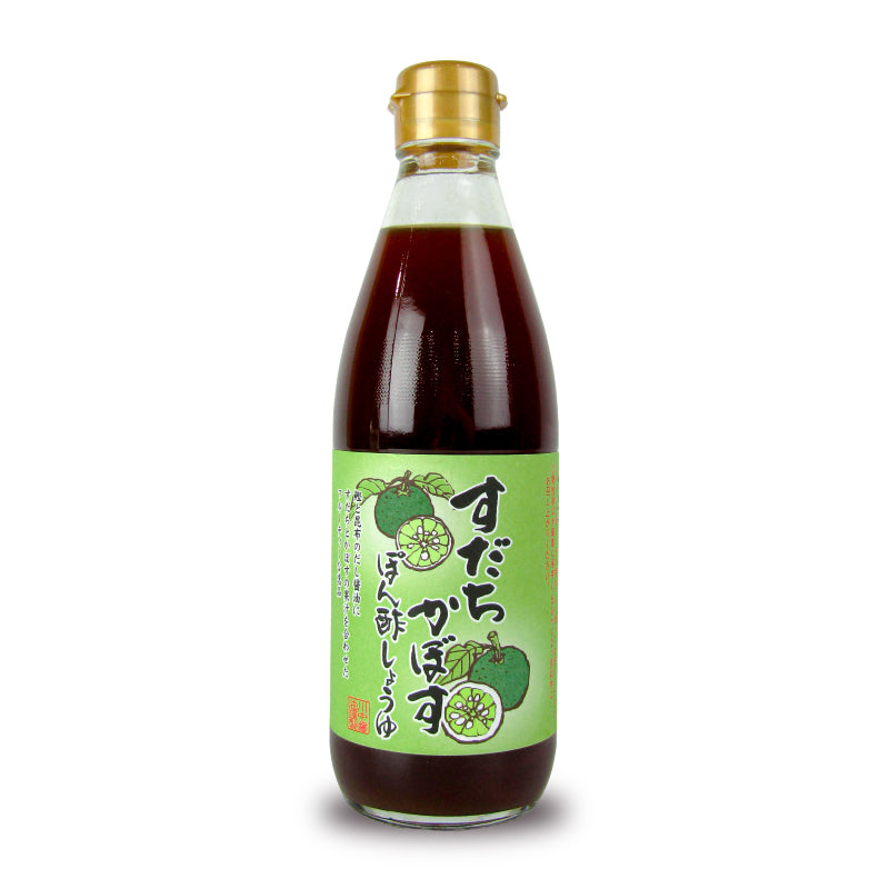 川中醤油 すだちかぼすぽん酢しょうゆ 360ml – にっぽん津々浦々｜本店